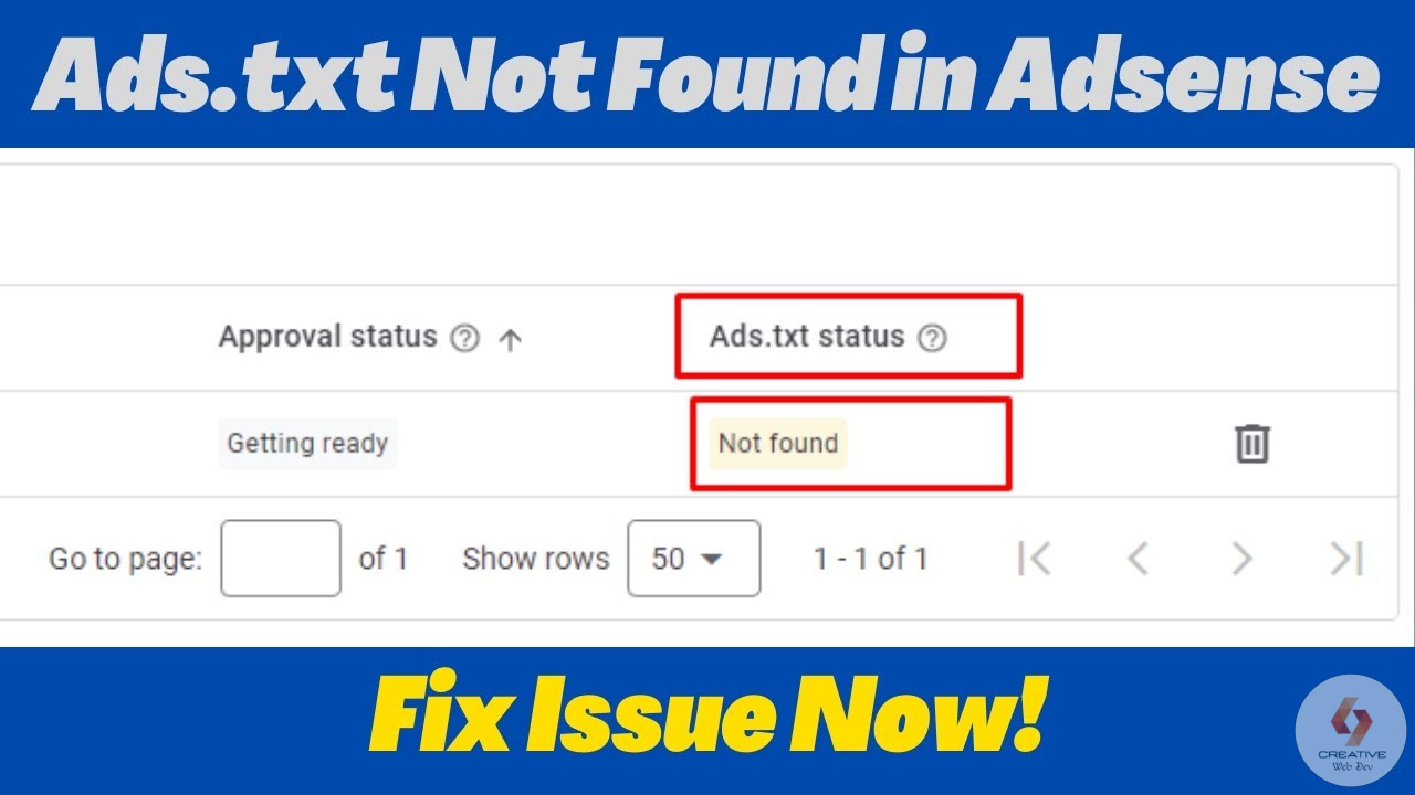 ads.txt not found