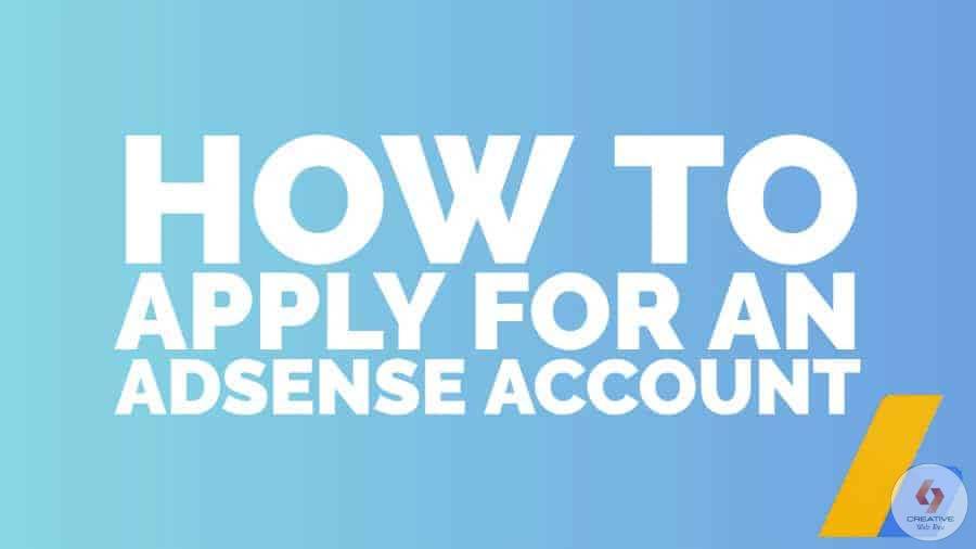 apply AdSense accnt