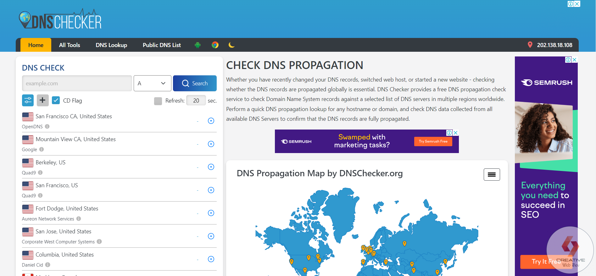 DNS Checker